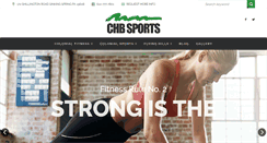 Desktop Screenshot of chbsports.com